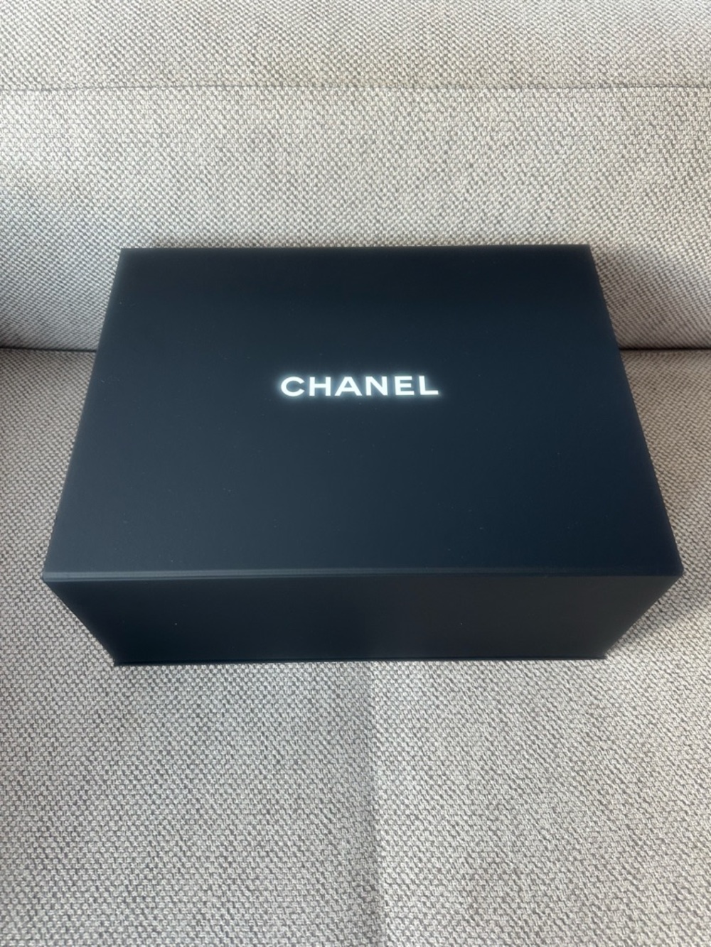 CHANEL Black Purse Box